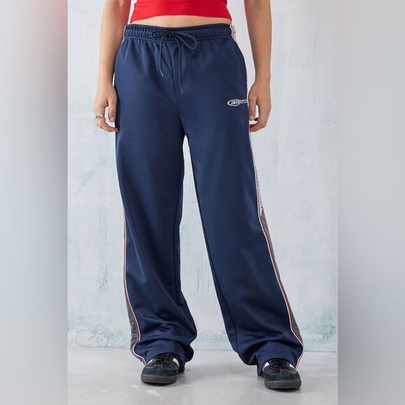 iets frans If Tricot Track Pants Trousers Navy Size medium New With Tags in Pack - Picture 1 of 7